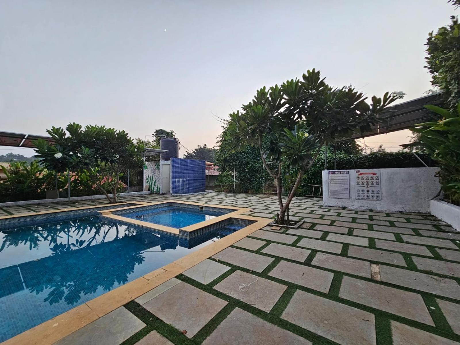 Jenjon Best Retreat Chalets At Sparsh Karjat Resort With Optional Swimming Pool Exterior photo